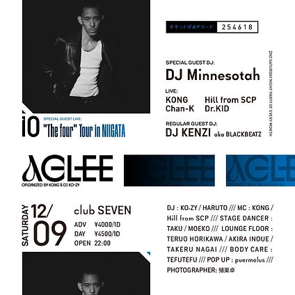 AGLEE IO - The four Tour In NIIGATA