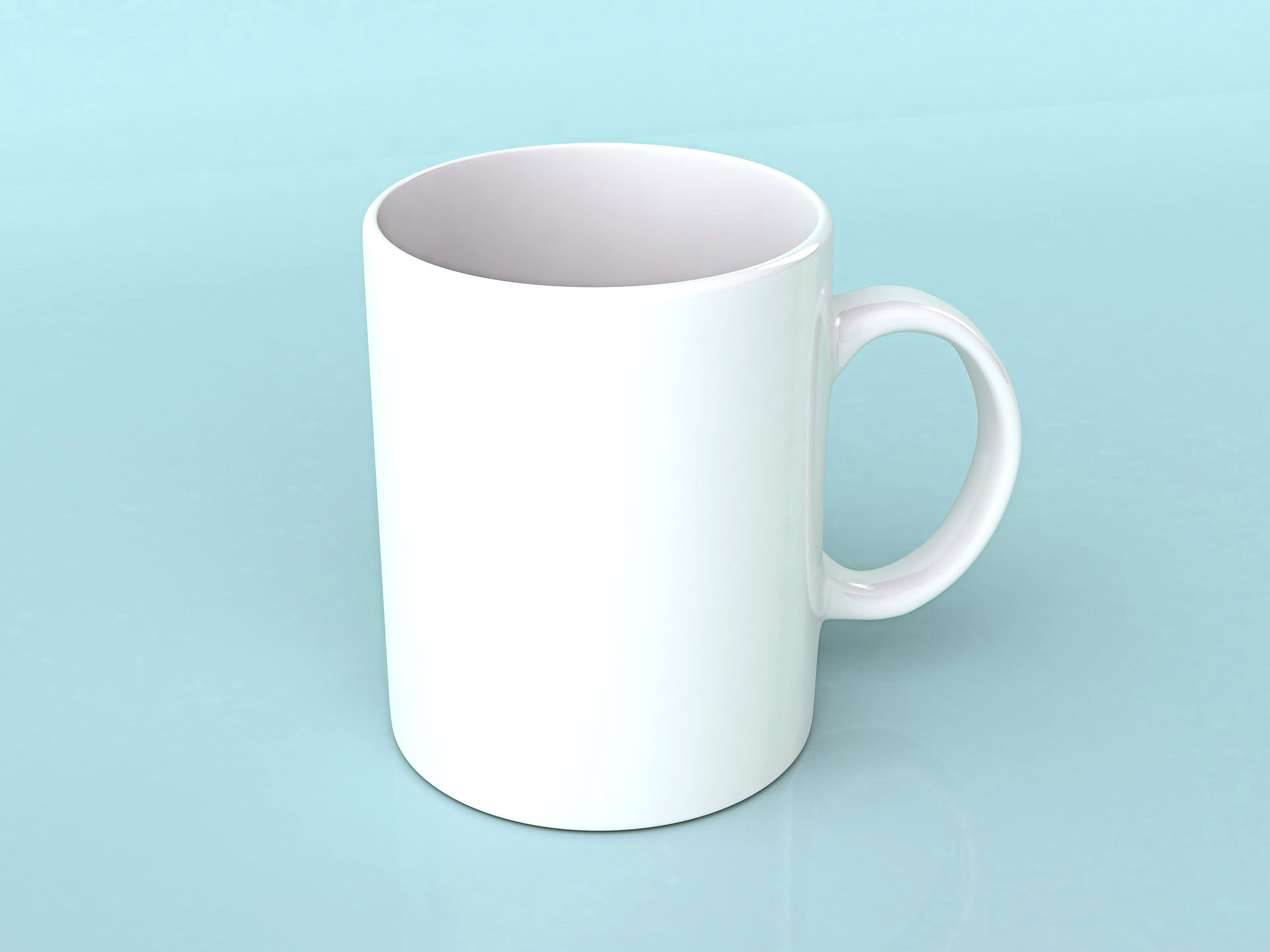 Mug Blanc 2 photos + Texte