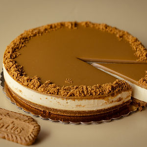 Biscoff Cheesecake Slice