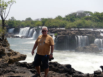 úžasné a odlehlé místo s vodopády - Zambie