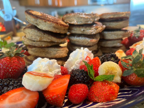 Banana Oat Pan cake