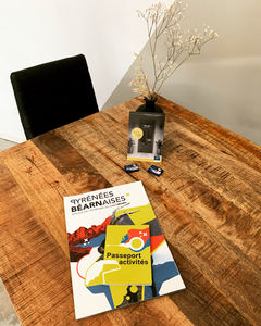 Table du studio Le Patio n1 dans la Vallée d'Aspe