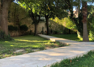 Garden of a gite in Herault