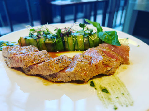 Seared Bluefin Tuna, Provençale Vegetable Maki