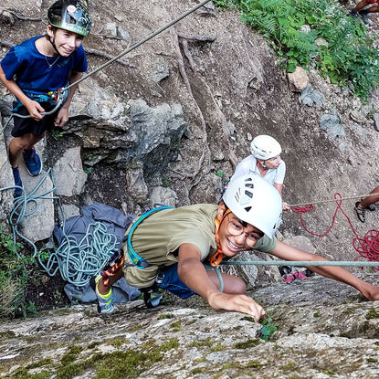 camp escalade Valais