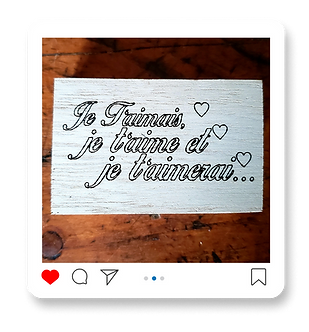 Ecrin en bois pour vos alliances