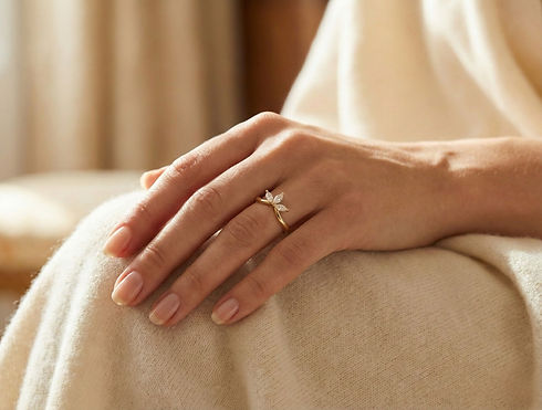 Bague créée sur mesure