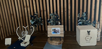 Urne de remerciements en bois