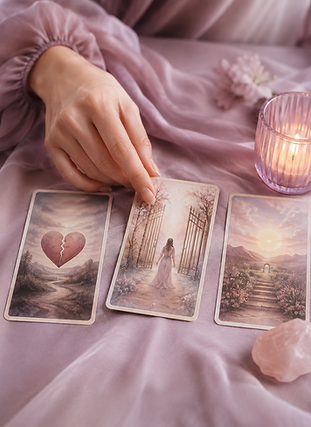 Séance de voyance de l'amour avec cartes de tarot