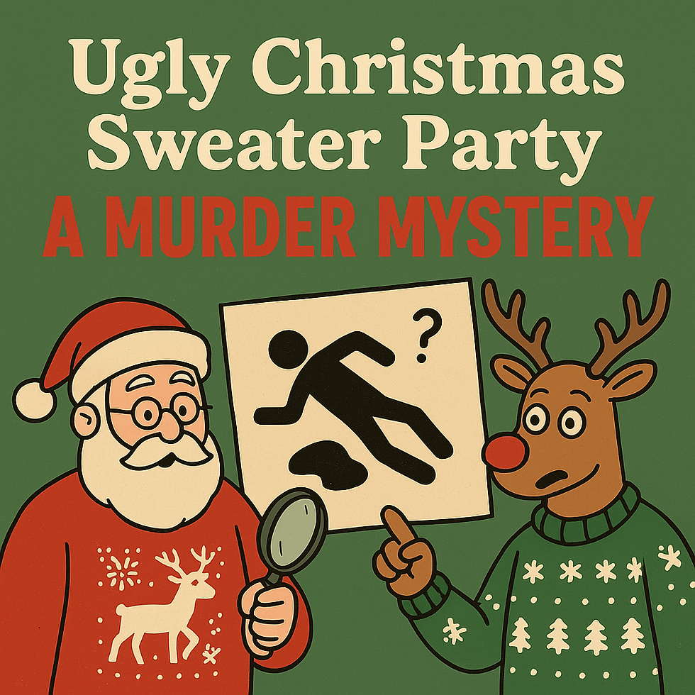 |Private| Ugly Christmas Sweater Party 🎄 Boura's House