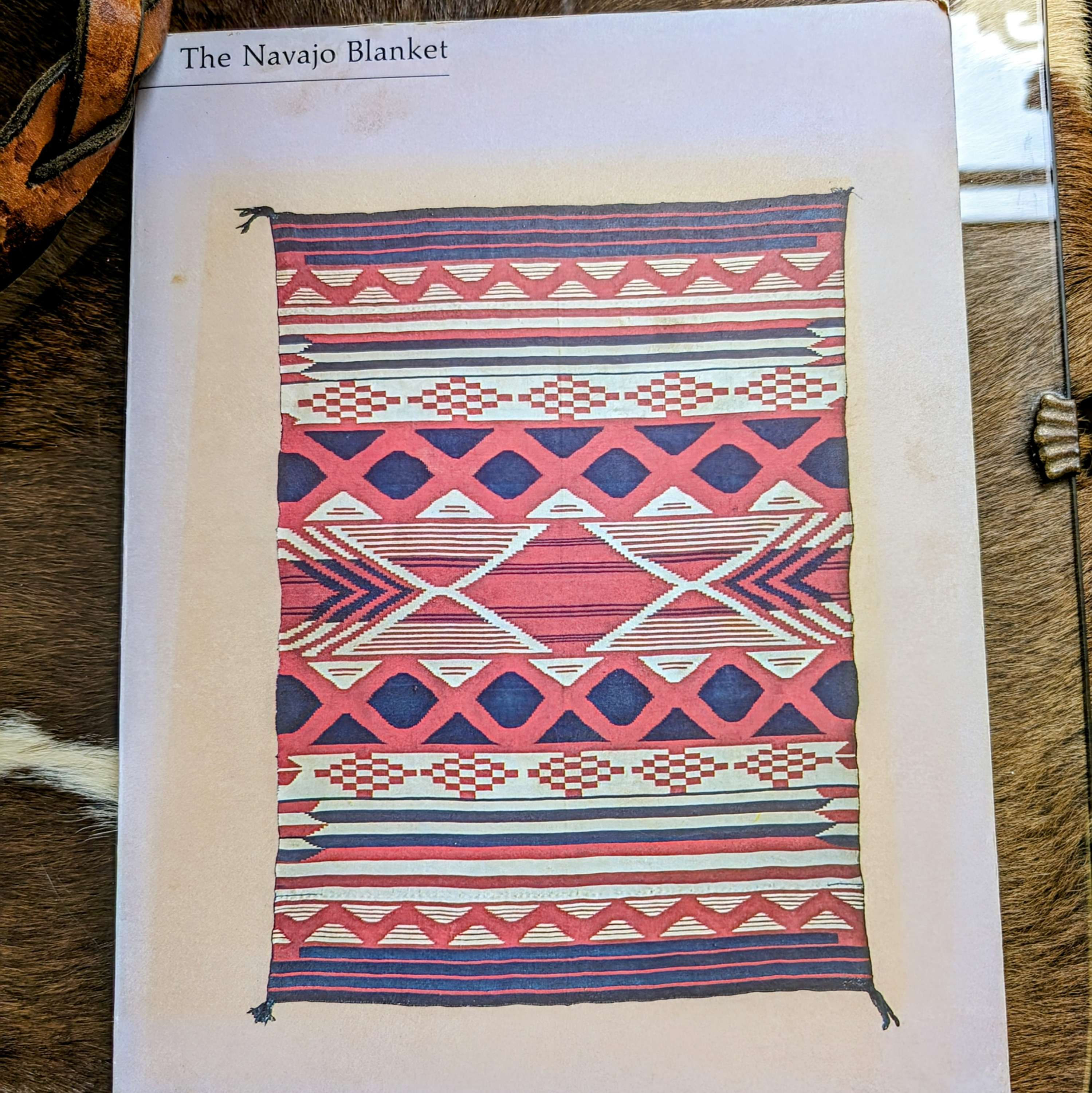 The Navajo Blanket, vintage book