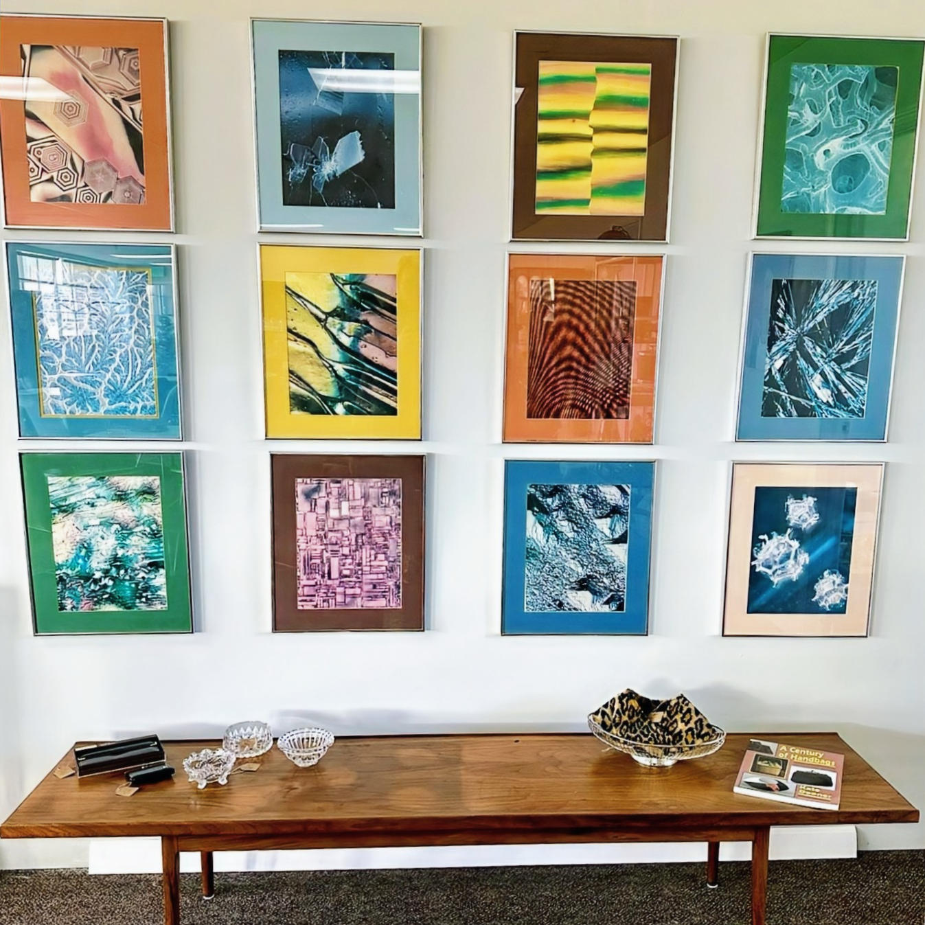 framed art prints, set of 12