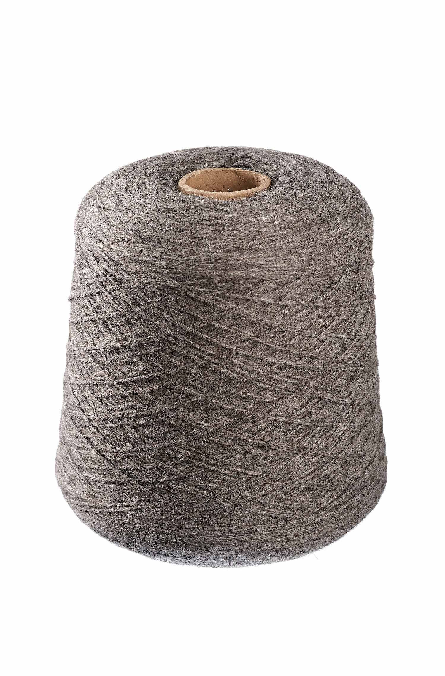 Baby Alpaka Wolle PURE | 1kg Kone – dunkelgrau