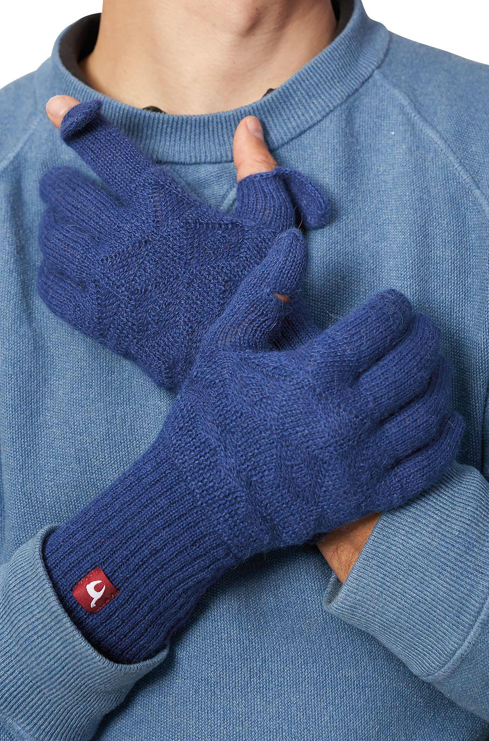 Miniaturbild: Alpaka Fingerhandschuhe MUJAL aus 100% Baby Alpaka