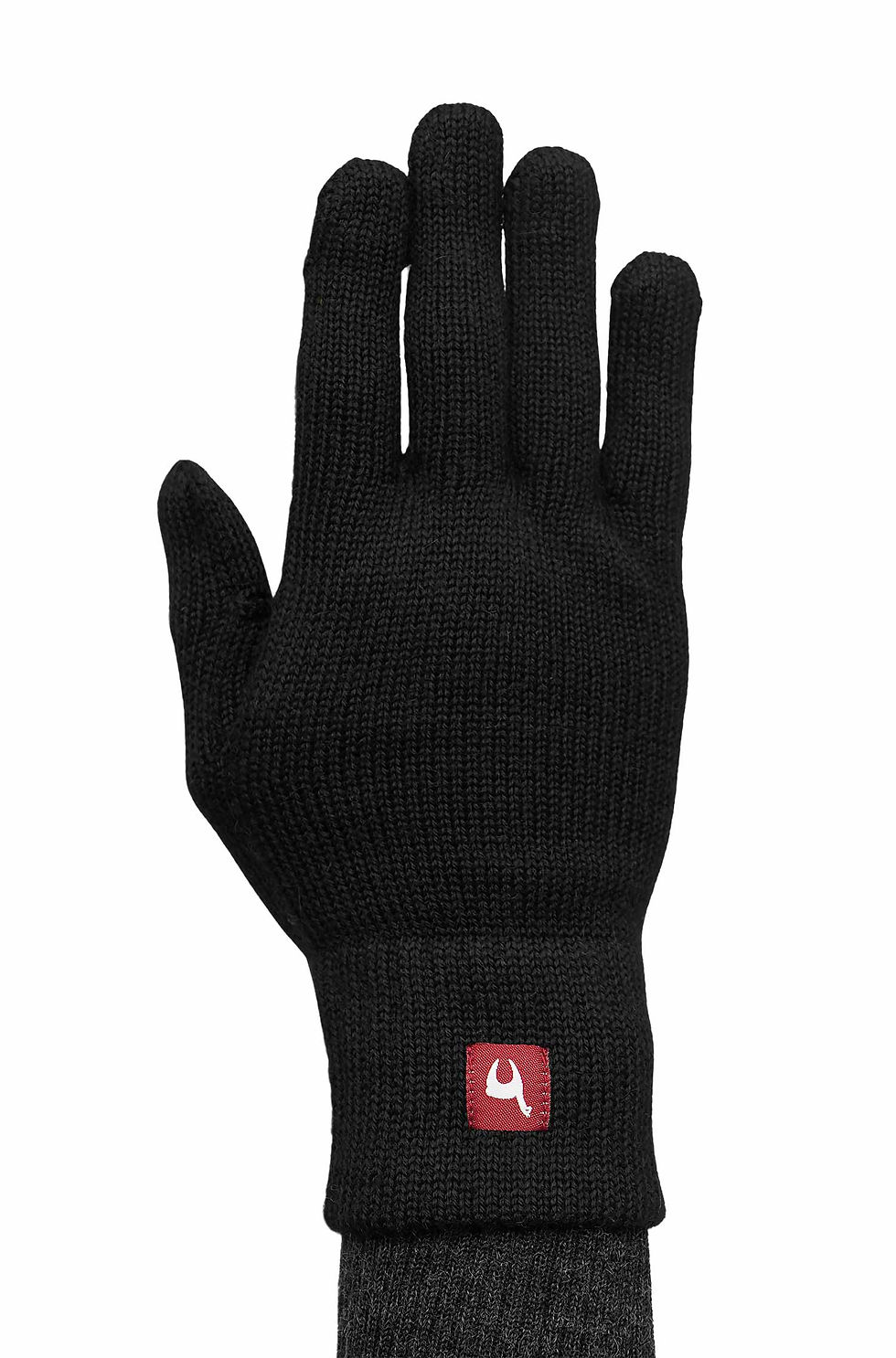 Miniaturbild: Alpaka Fingerhandschuhe TOUCH aus 100% Baby Alpaka – schwarz