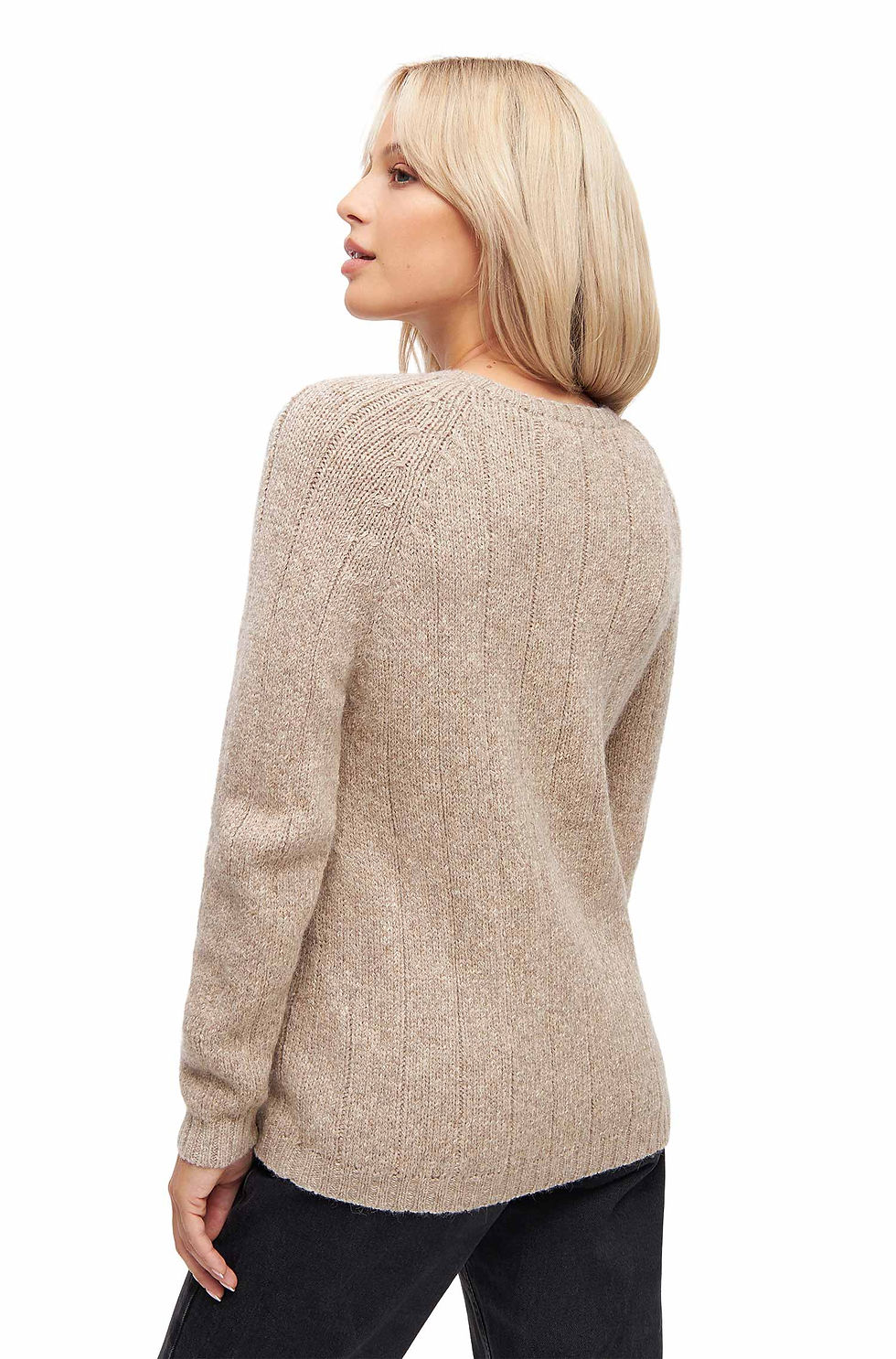 Miniaturbild: Alpaka Rundhals Pullover MOANA aus 60% Alpaka & 30% Merino Wolle