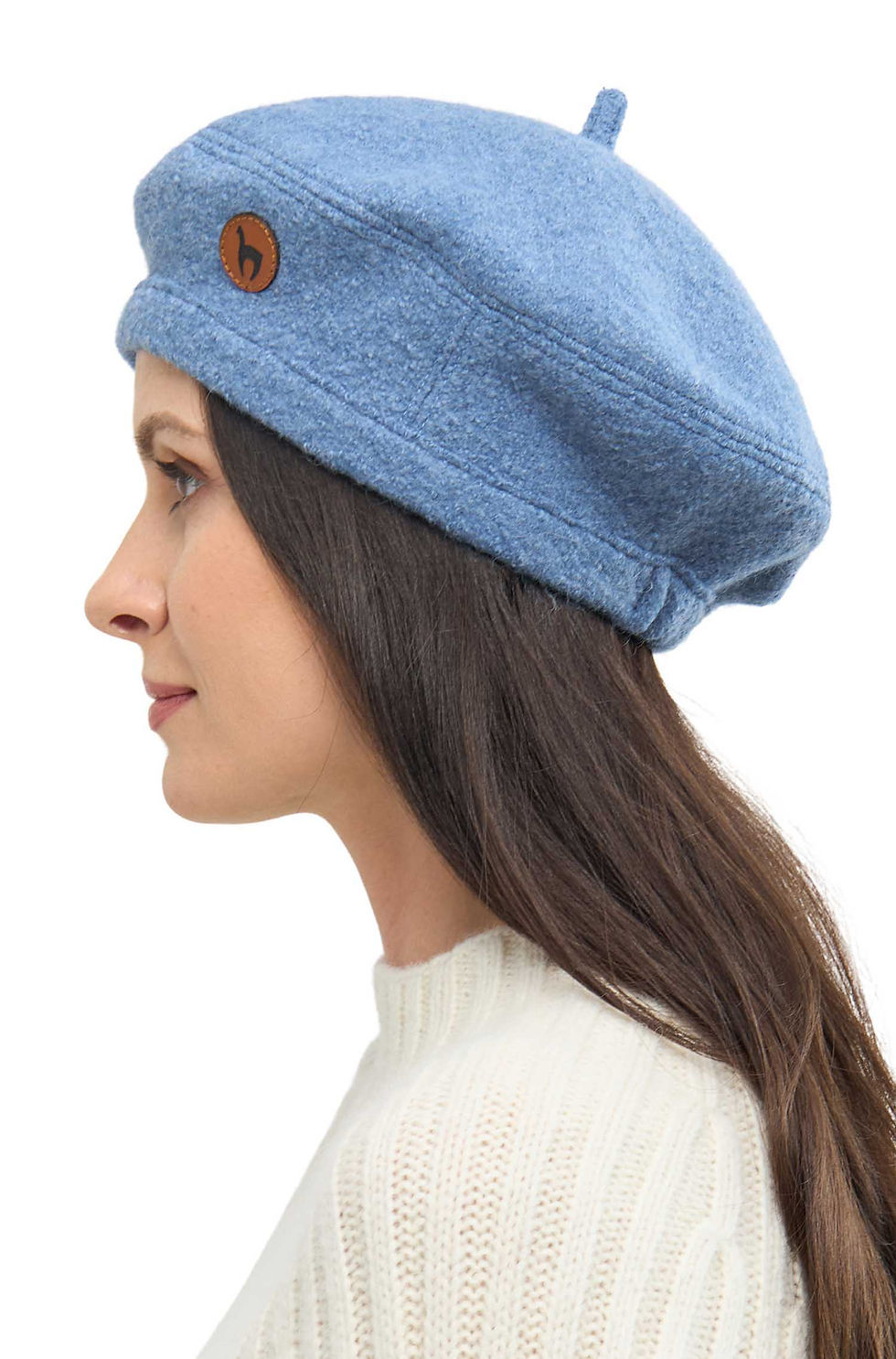 Miniaturbild: Alpaka Baskenmütze BERET aus 100% Alpaka