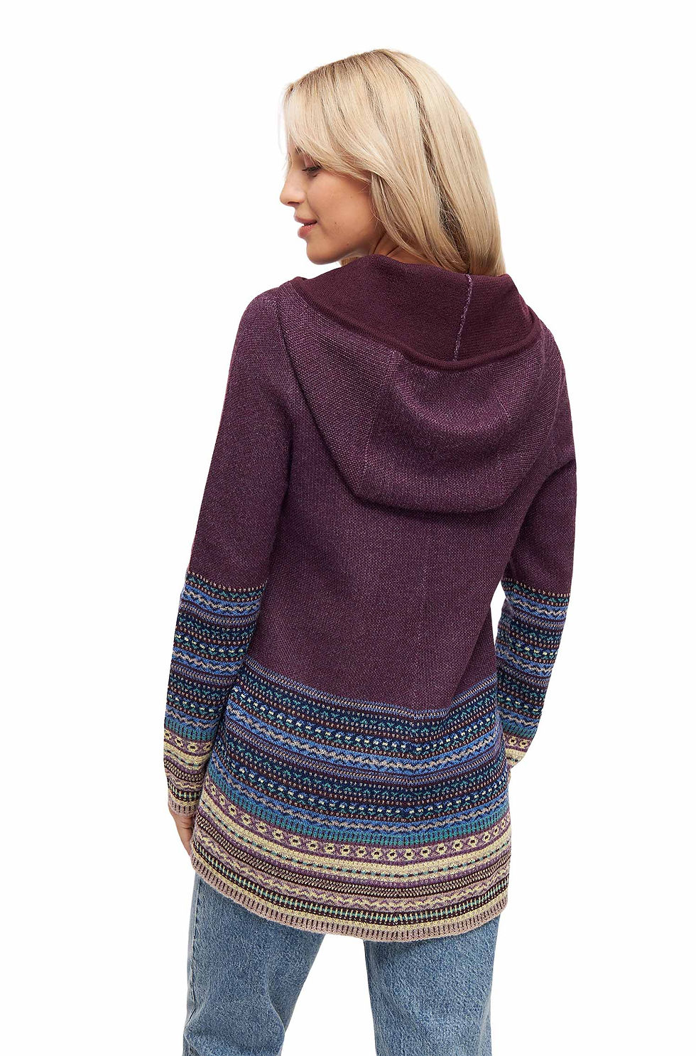 Miniaturbild: Alpaka Kapuzen Pullover DILAYA aus 100% Baby Alpaka
