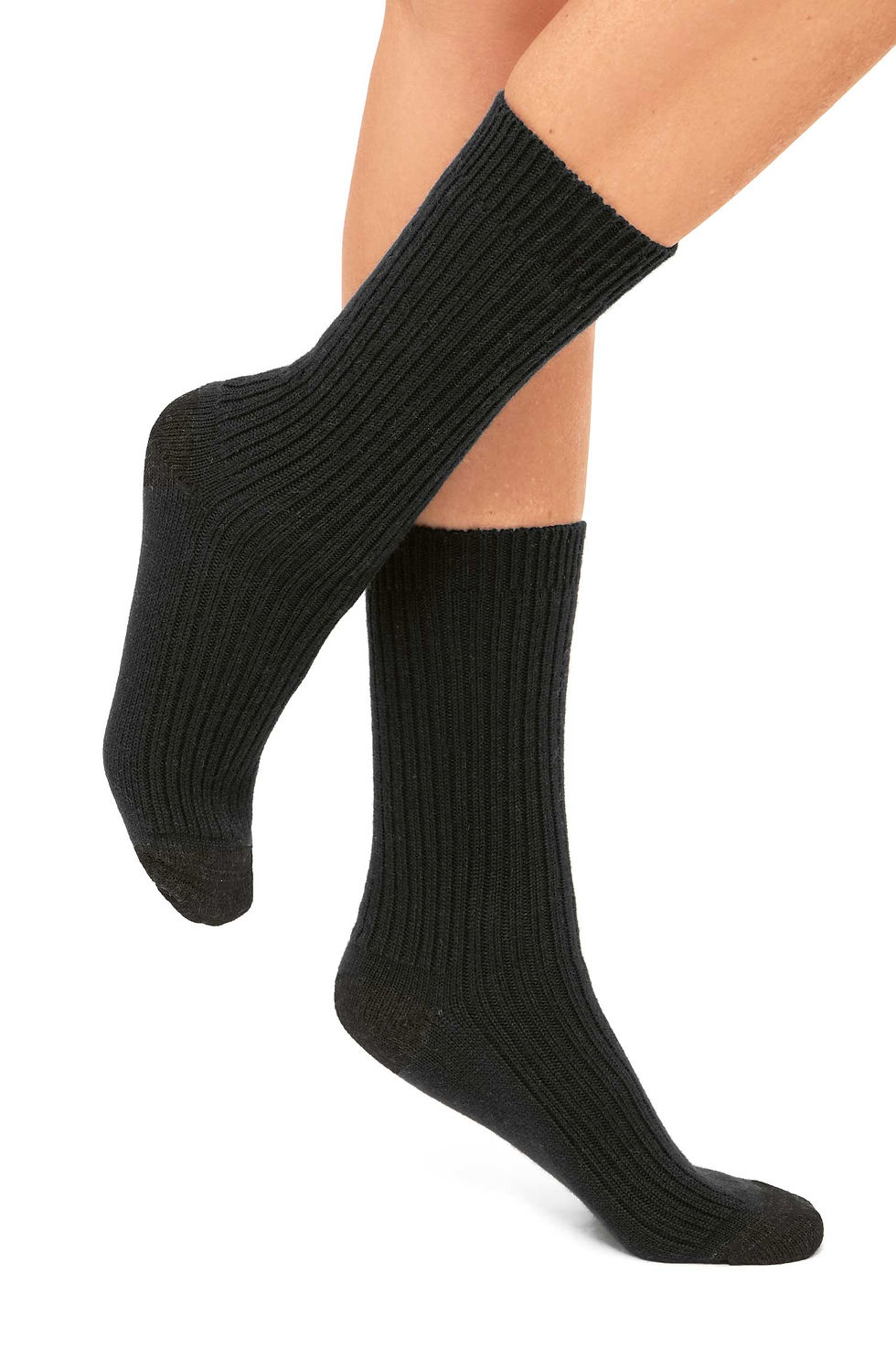 Alpaka Socken SOFT – schwarz