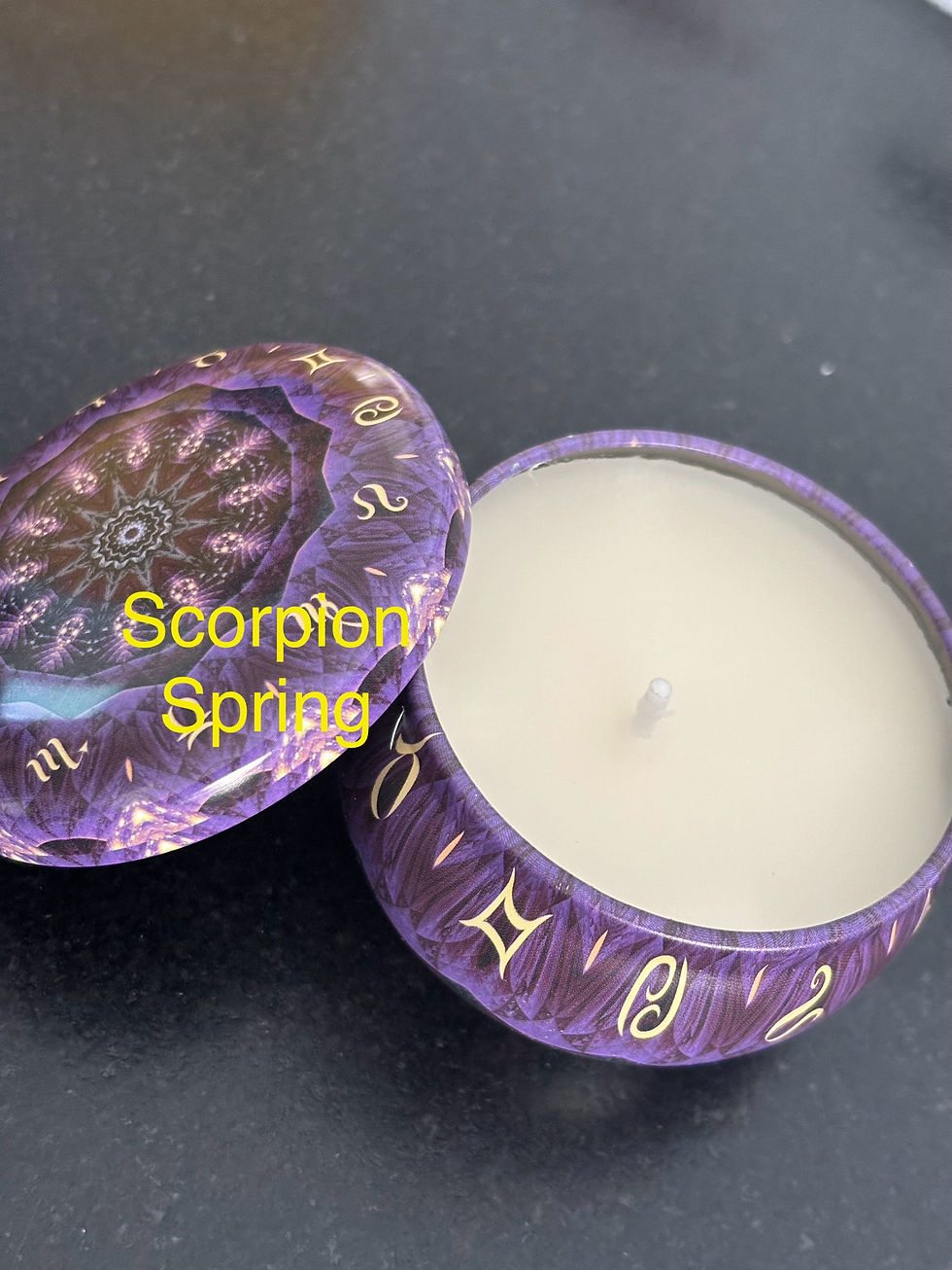 Bougie Astro scorpion