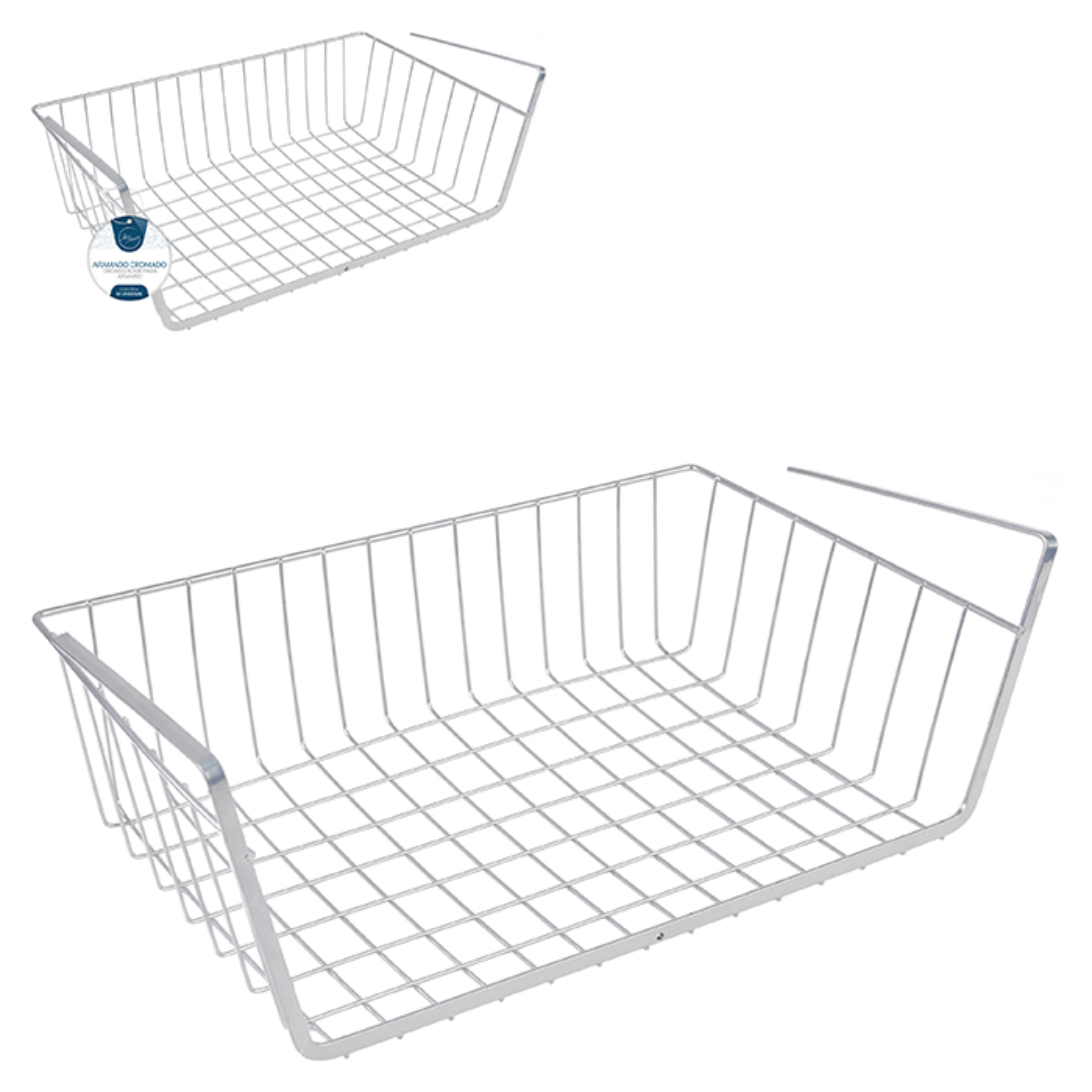 Aramado cromado organizador