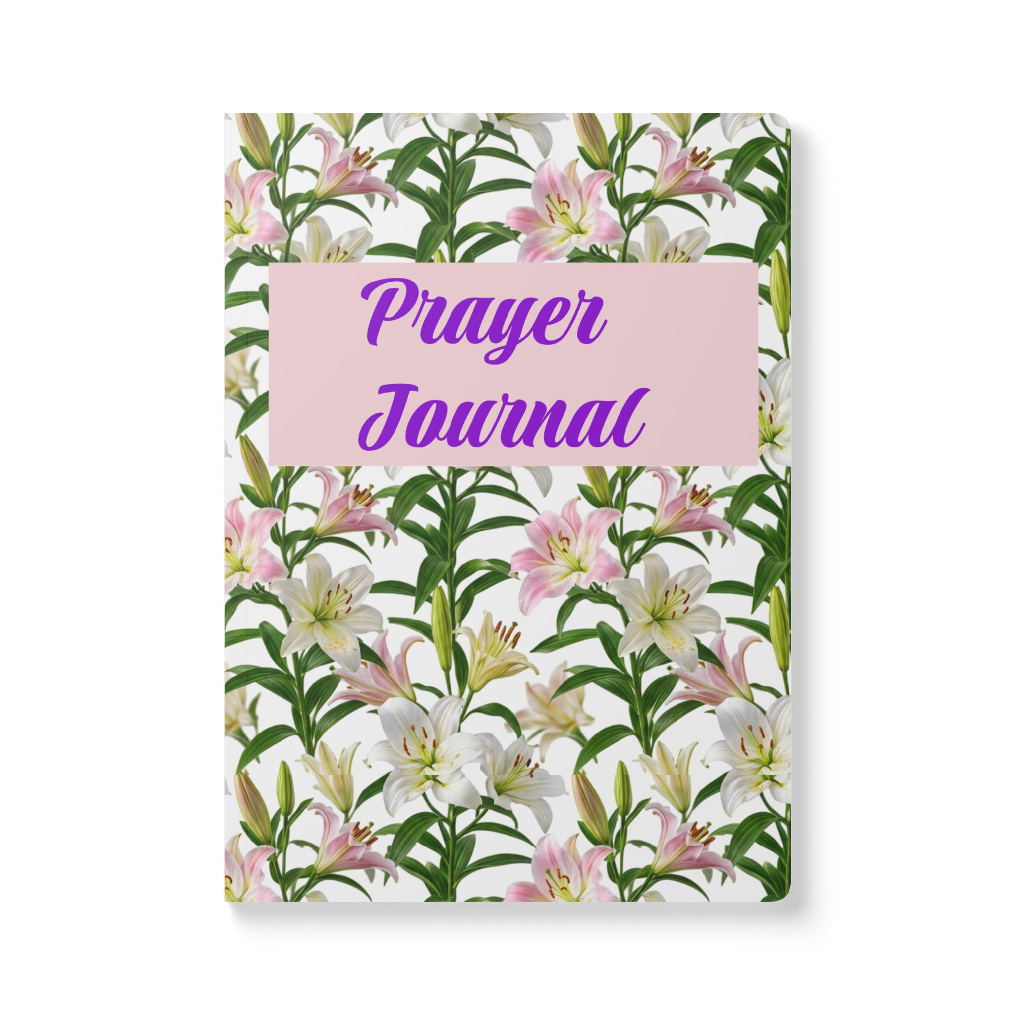 Prayer Journal — Floral Softcover Notebook for Devotion & Reflection
