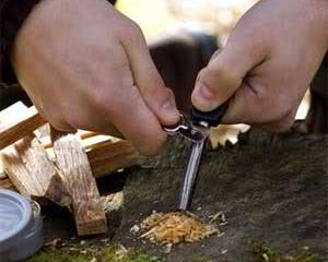 sección de supervivencia y orientación.