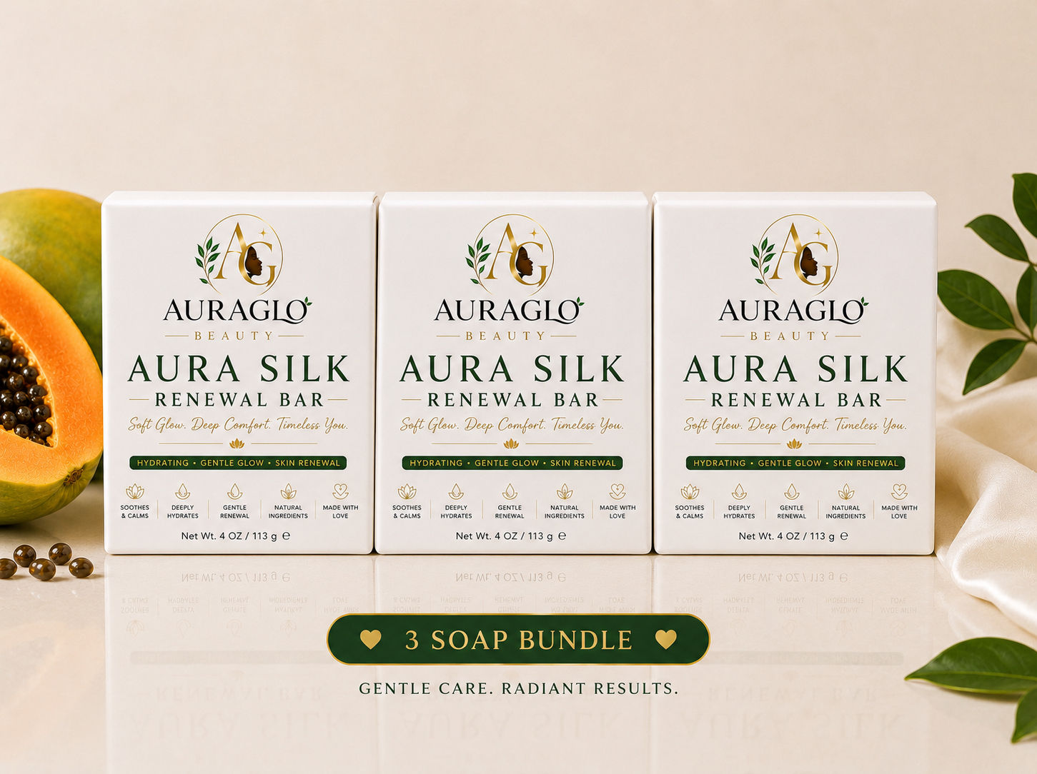 Aurasilk Papaya Renewal Bundle