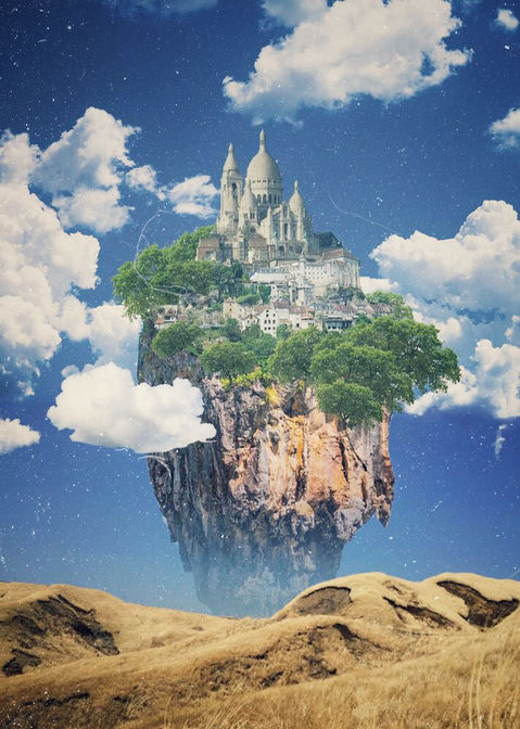 digital collage, photoshop, digital art, surrealism, surreal art