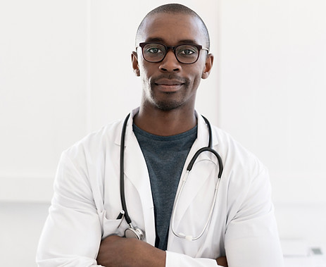 Confident Male Doctor