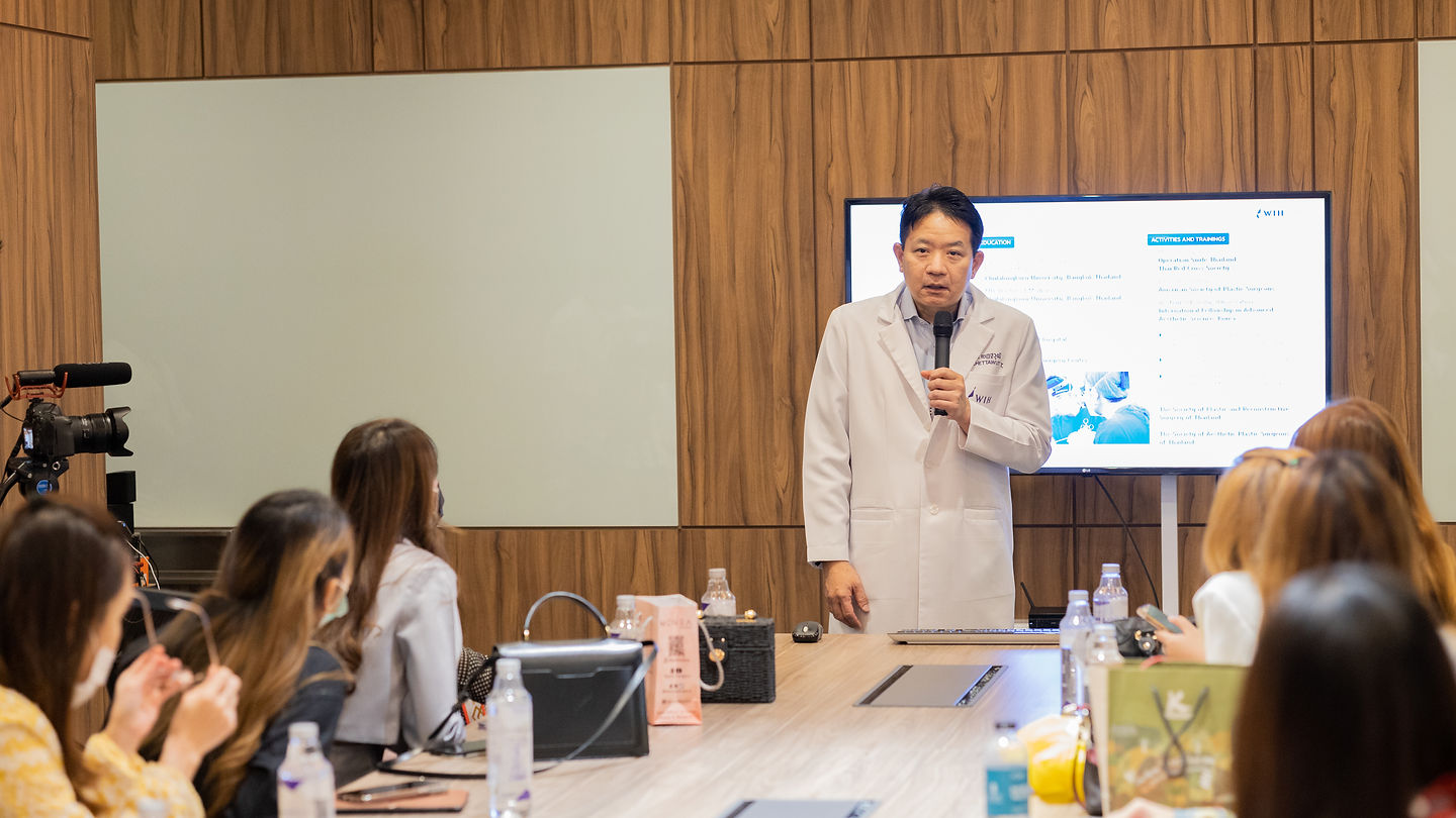 งานอบรมความรู้ทางการแพทย์ศัลยกรรม โดย CEO of WIH International Hospital (ตอนที่ 1)