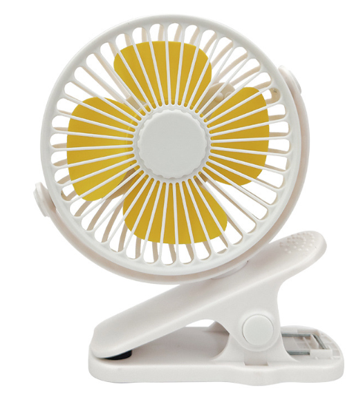 Miniatura: USB Mini Clip Fan - Silent Rechargeable For Dorms