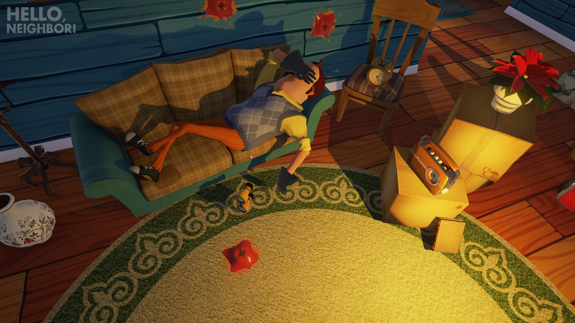 Скриншот Hello Neighbor: дом соседа снаружи