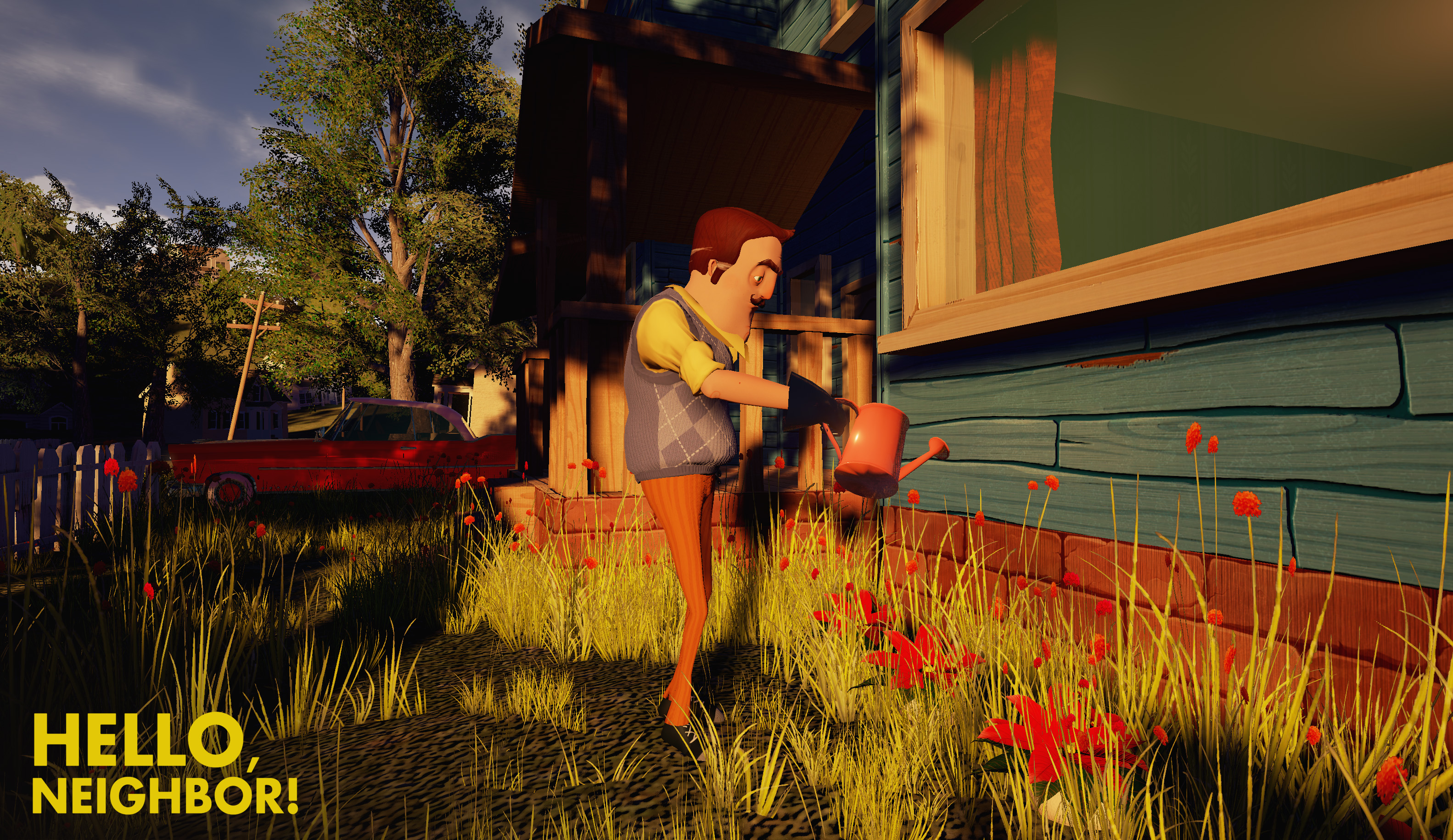 Панорамный скриншот Hello Neighbor