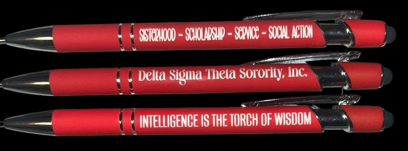 Thumbnail: Delta Sigma Theta - 3 Pack Stylus Pen