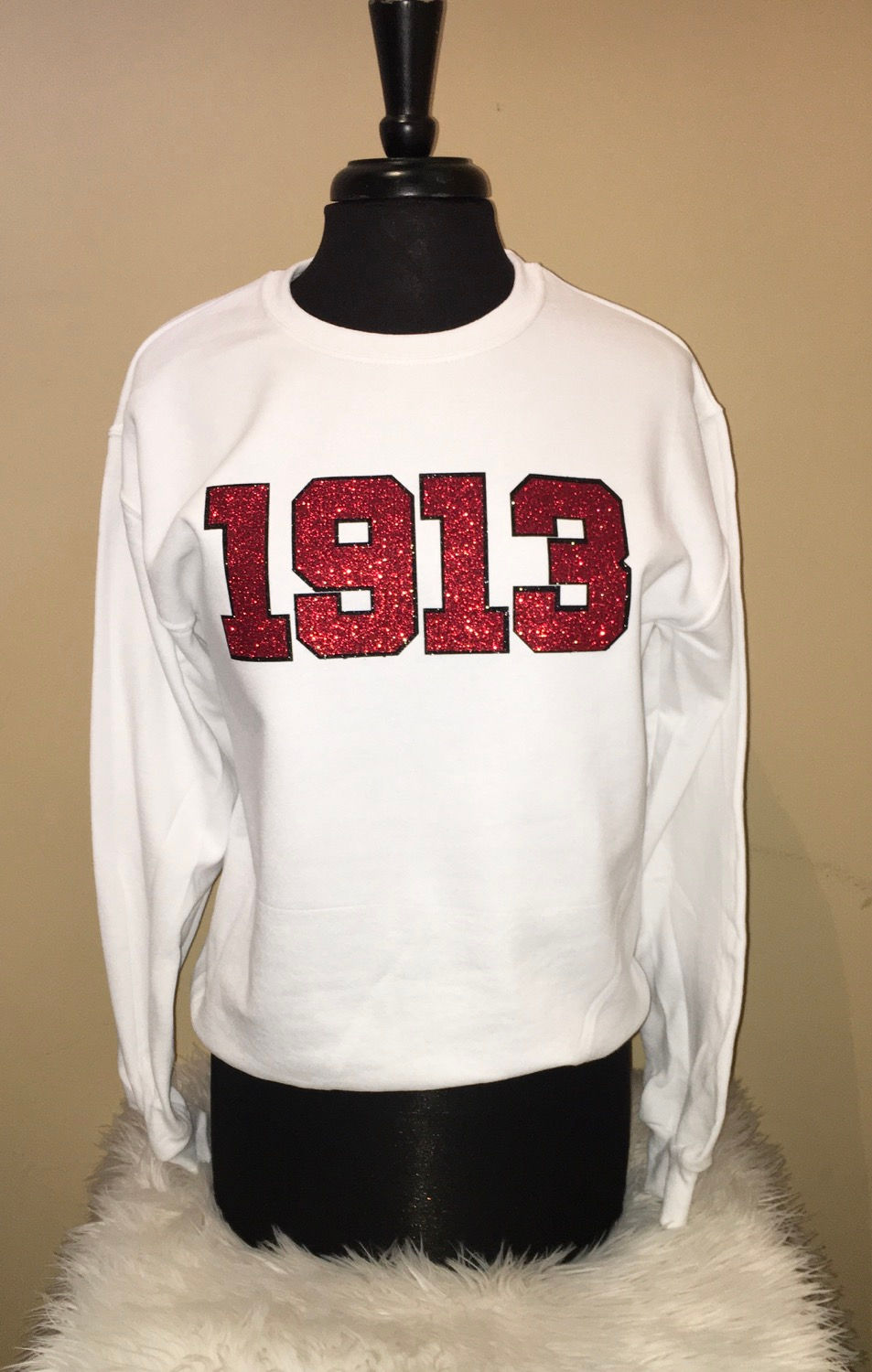 Thumbnail: 1913 - Signature Glitter Tee White
