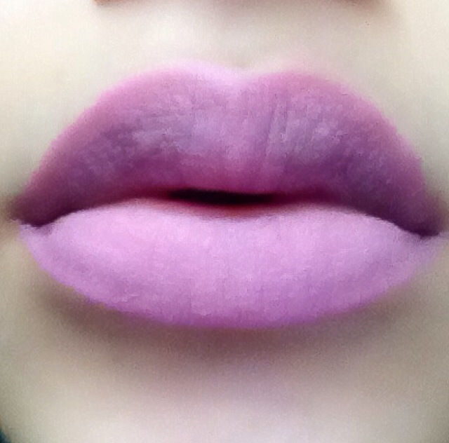 matte soft pink