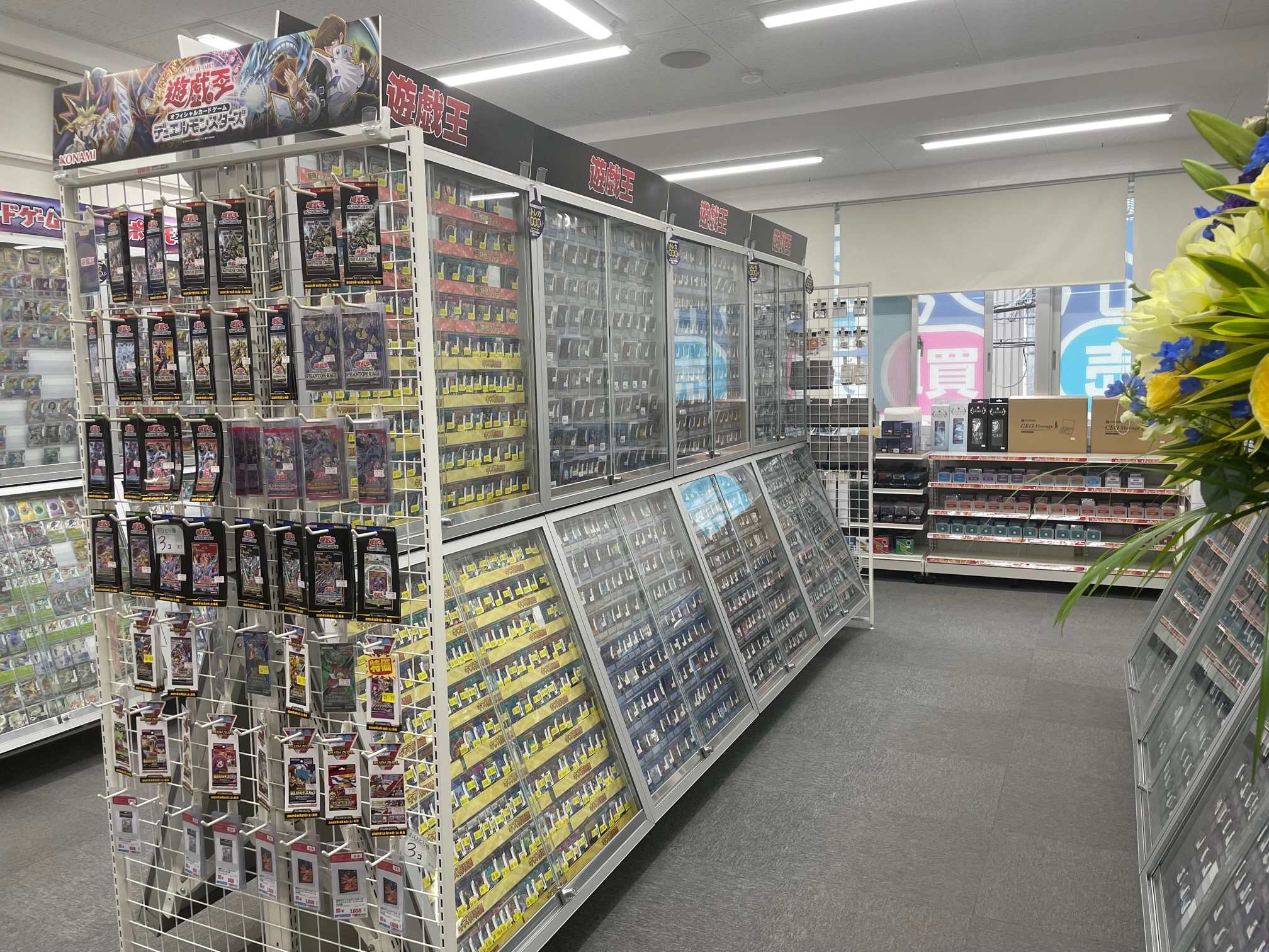 トレカチャンス日本橋店のシングルカード売場