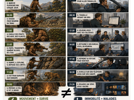 Pourquoi notre corps souffre-t-il de la #sédentarité ?