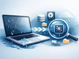 MacBook Water Damage Data Recovery Example