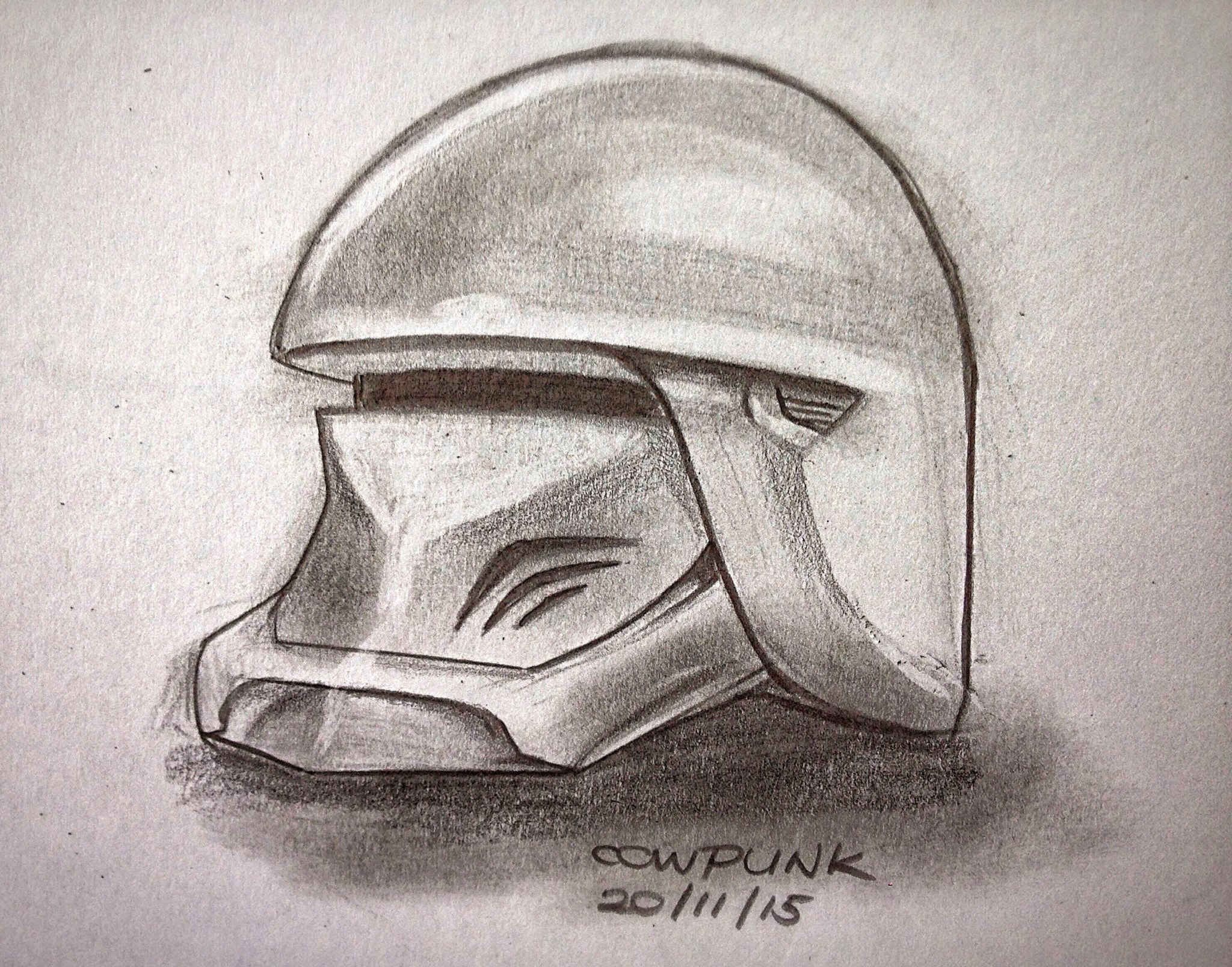 Storm Trooper Helmet Design