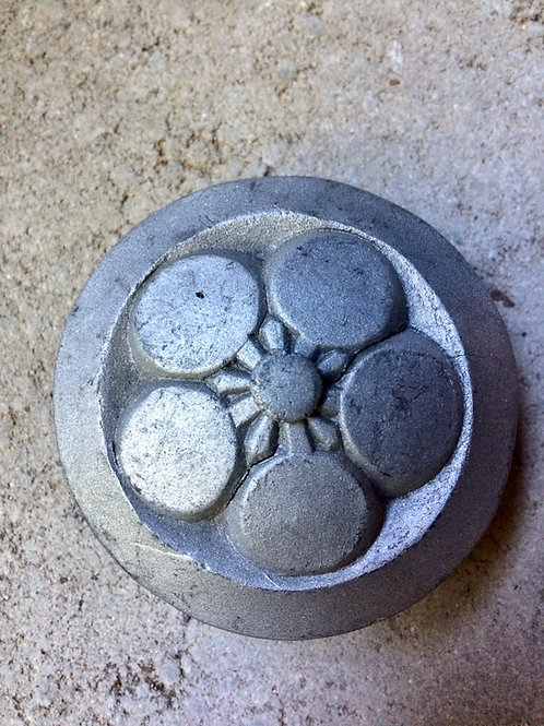 Japanese Roof Tile of Family Crest