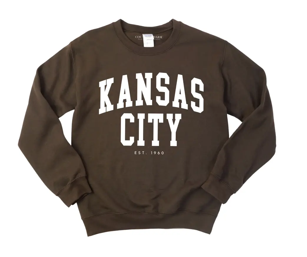 Neutral Kansas City Crewneck KC25