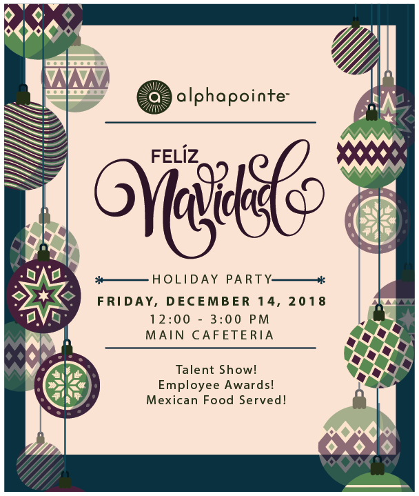 Feliz Navidad flyer