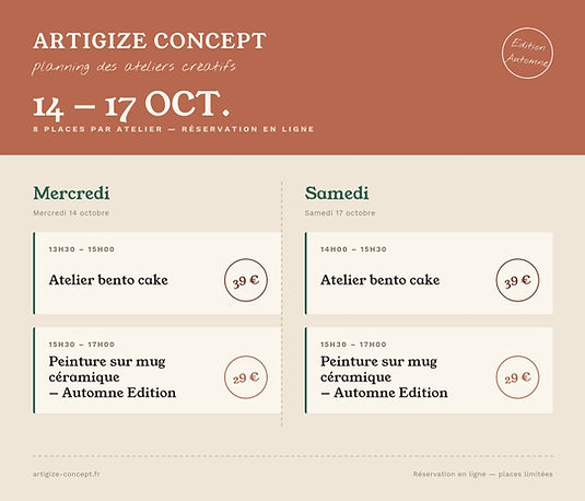 planning cours