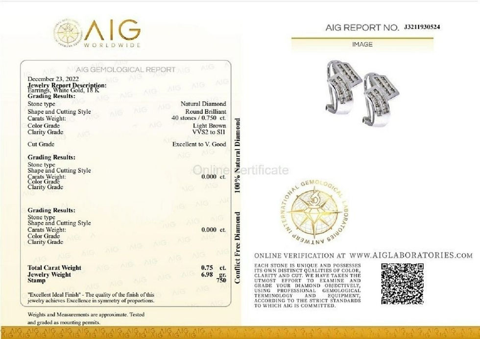 Elegant .75ct. Round Brilliant Lever Back Diamond Earrings