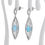 Thumbnail: Fabulous 2.16ct. Round Brilliant Dangling Diamond Earrings