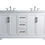 Thumbnail: Ariane 60" White Double Vanity Dual Sinks