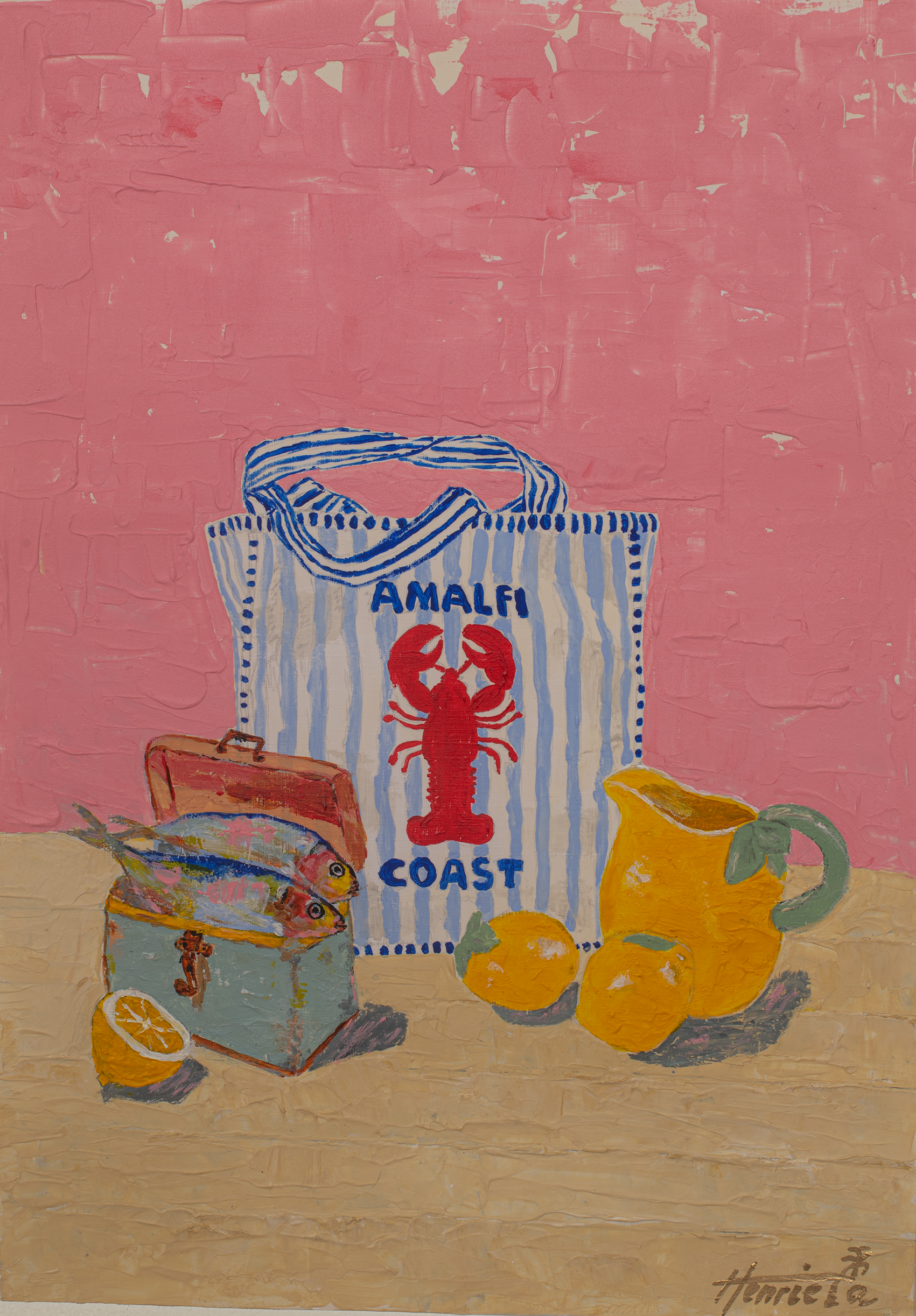 LOBSTERS & LEMONS ON PAPER