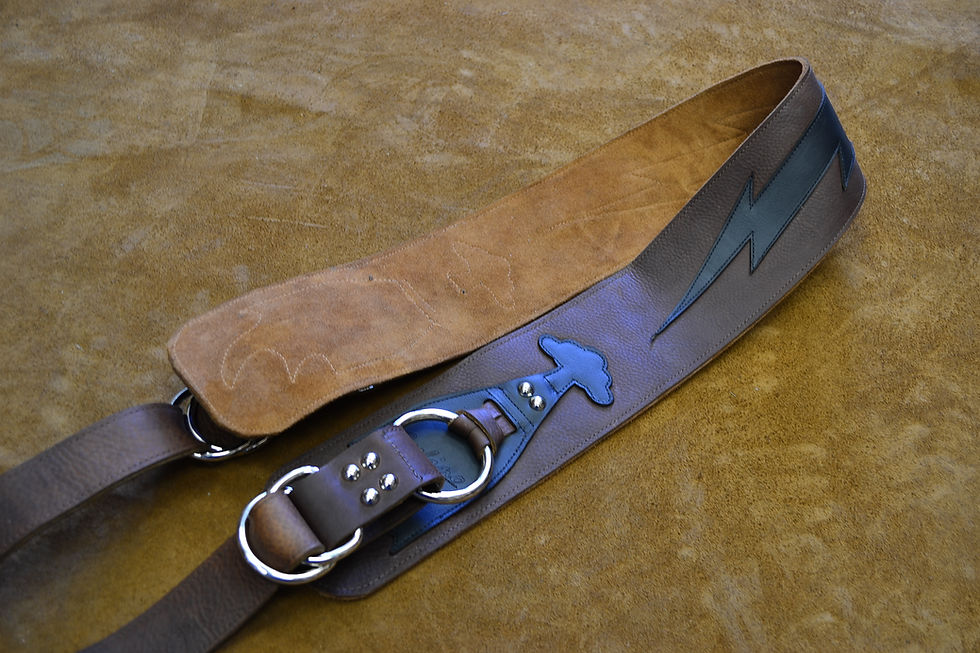 Thumbnail: Carlino Gladiator Kodiak Oil LighteningStrap Brown